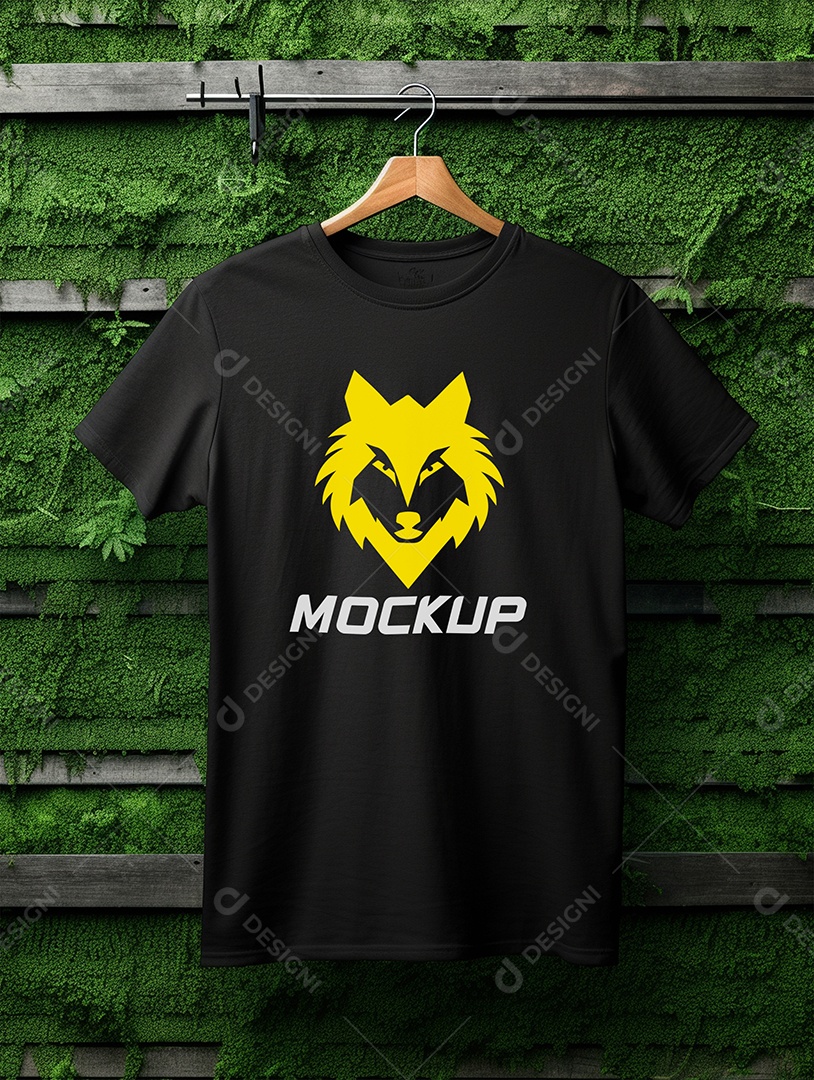 Mockup Camisa Logotipo PSD Editável