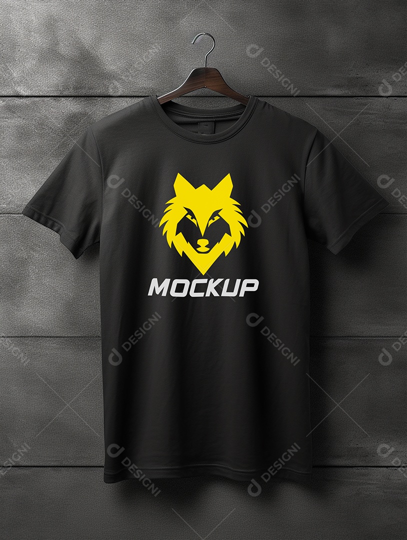 Mockup Camisa Logotipo PSD Editável