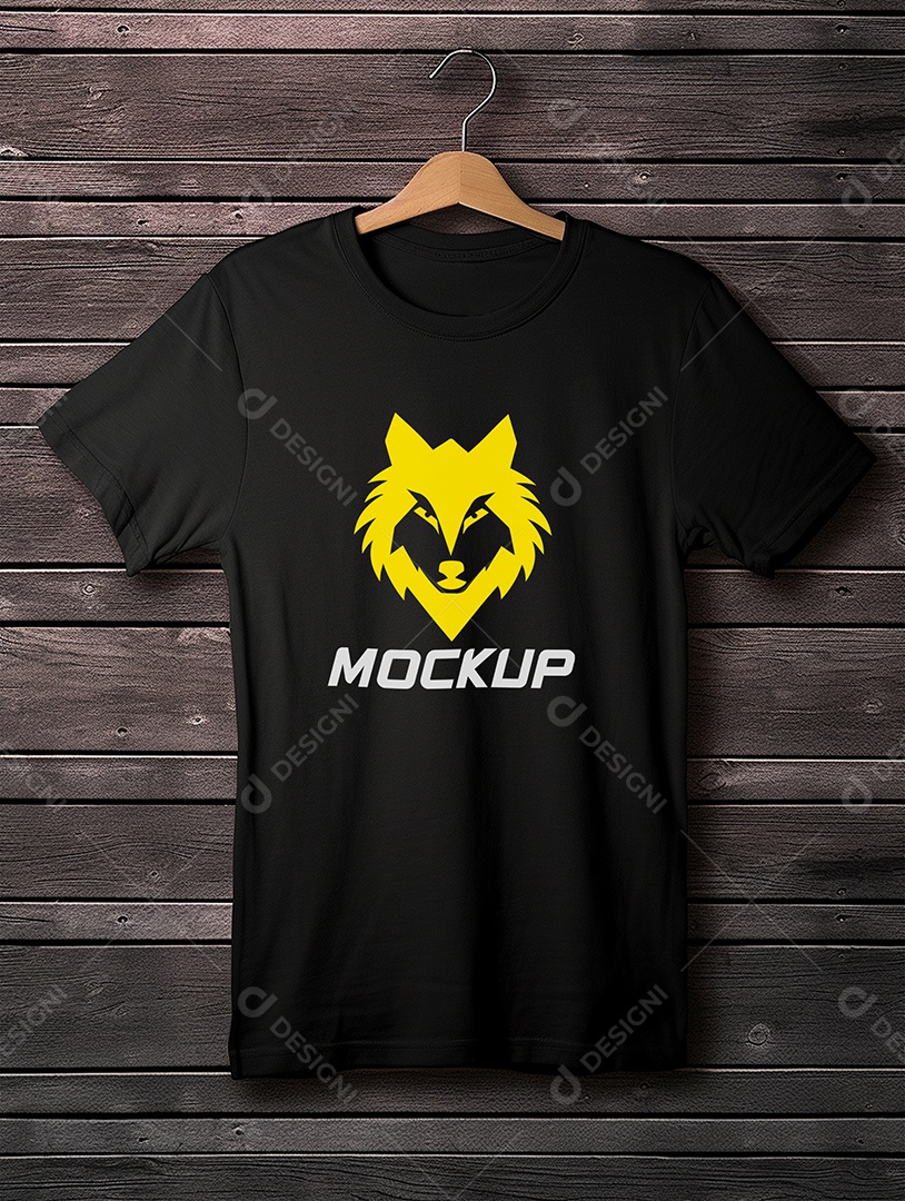 Mockup Camisa Logotipo PSD Editável