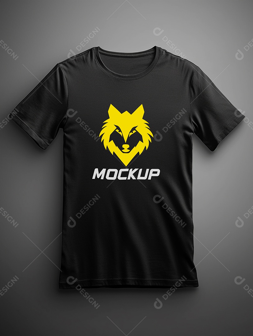 Mockup Camisa Logotipo PSD Editável