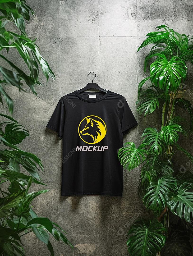 Mockup Camisa Logotipo PSD Editável