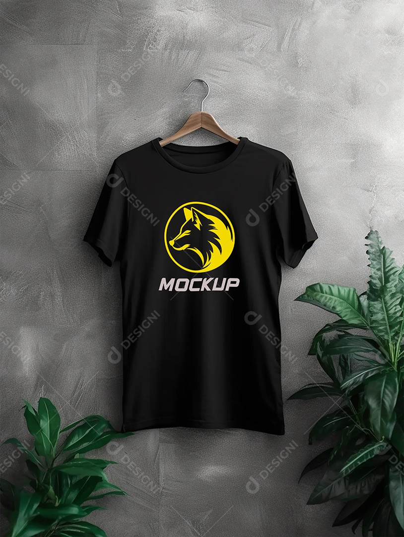 Mockup Camisa Logotipo PSD Editável