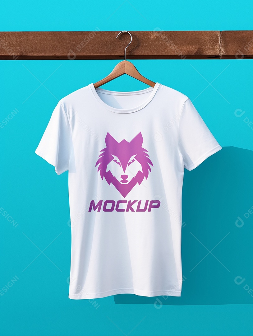 Mockup Camisa Logotipo PSD Editável