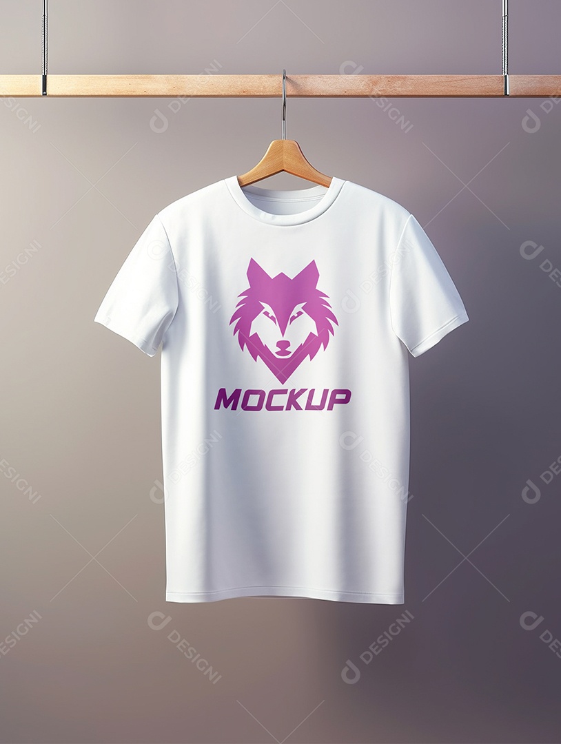 Mockup Camisa Logotipo PSD Editável