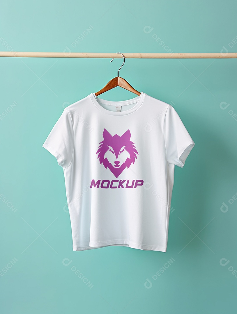 Mockup Camisa Logotipo PSD Editável
