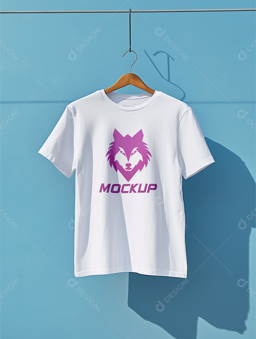 Mockup Camisa Logotipo PSD Editável