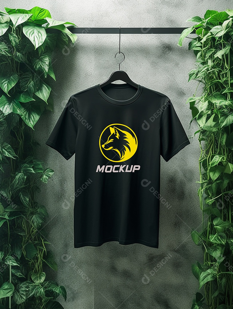Mockup Camisa Logotipo PSD Editável