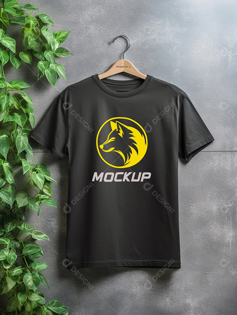 Mockup Camisa Logotipo PSD Editável