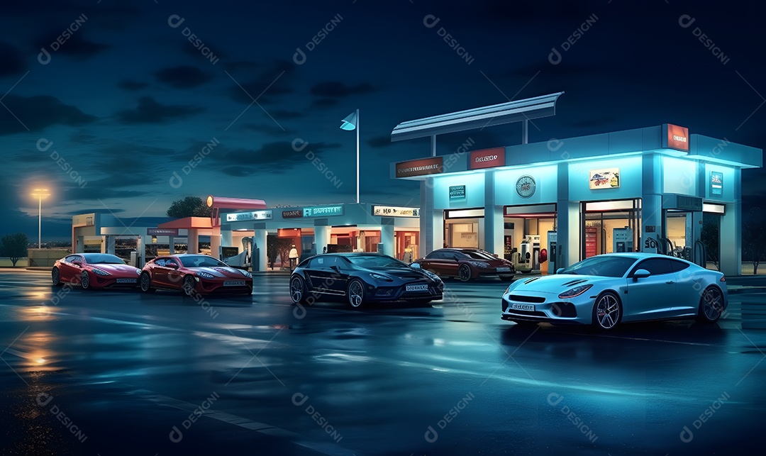 Detalhes do posto de gasolina