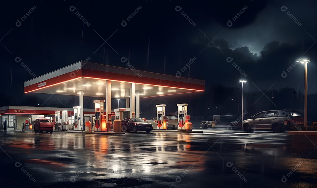 Detalhes do posto de gasolina