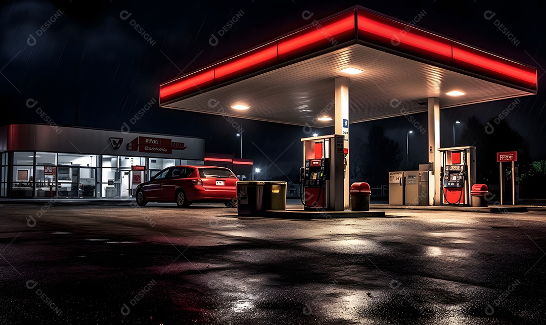 Detalhes do posto de gasolina