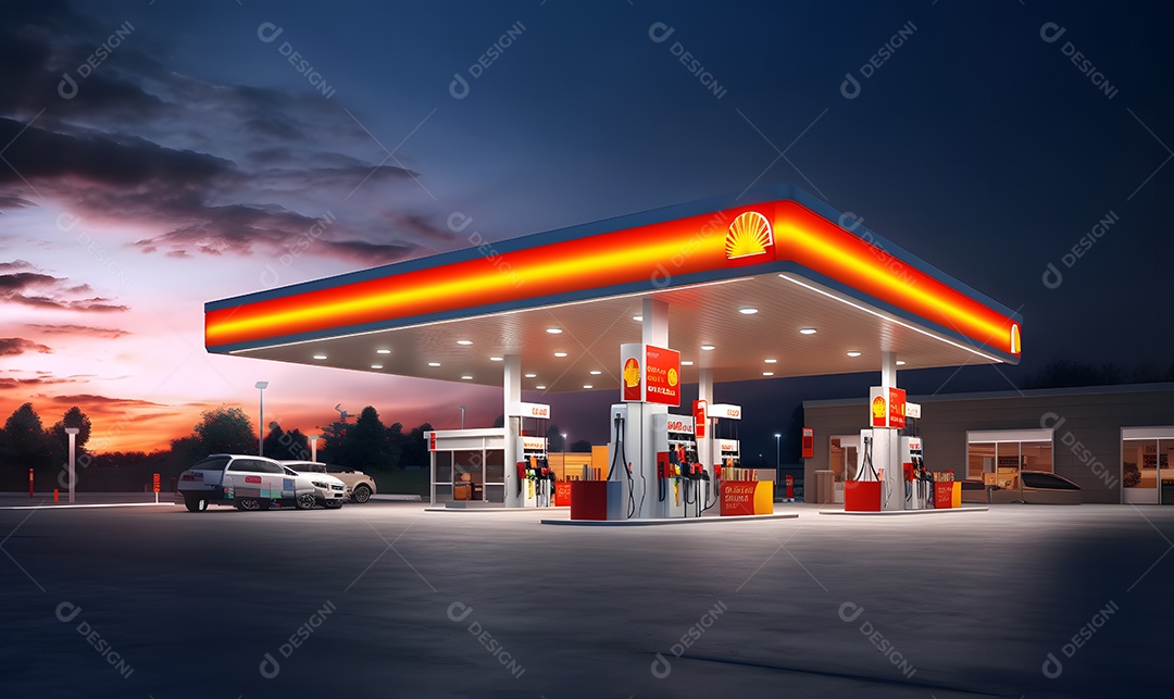 Detalhes do posto de gasolina