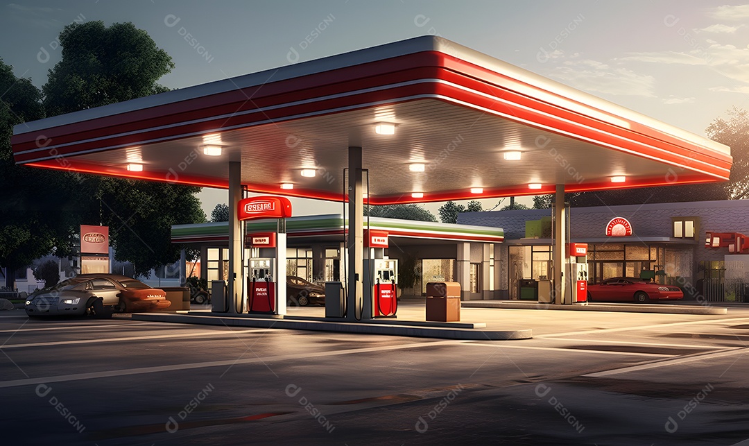 Detalhes do posto de gasolina