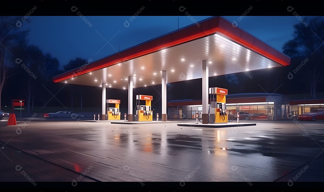 Detalhes do posto de gasolina