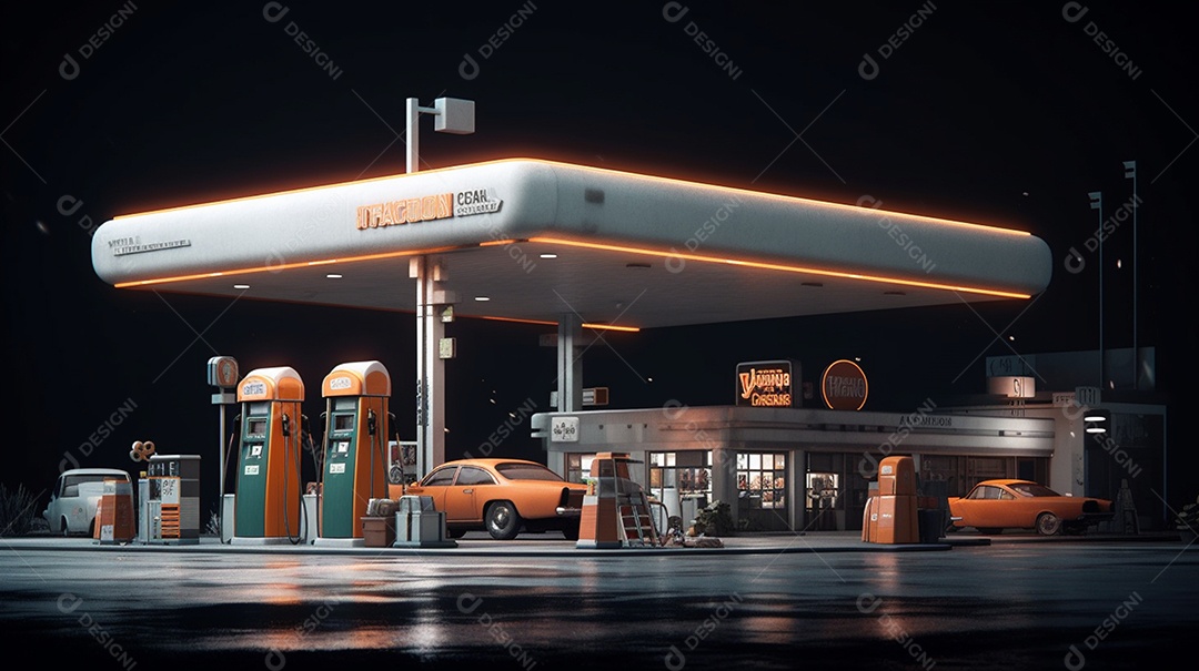 Detalhes do posto de gasolina