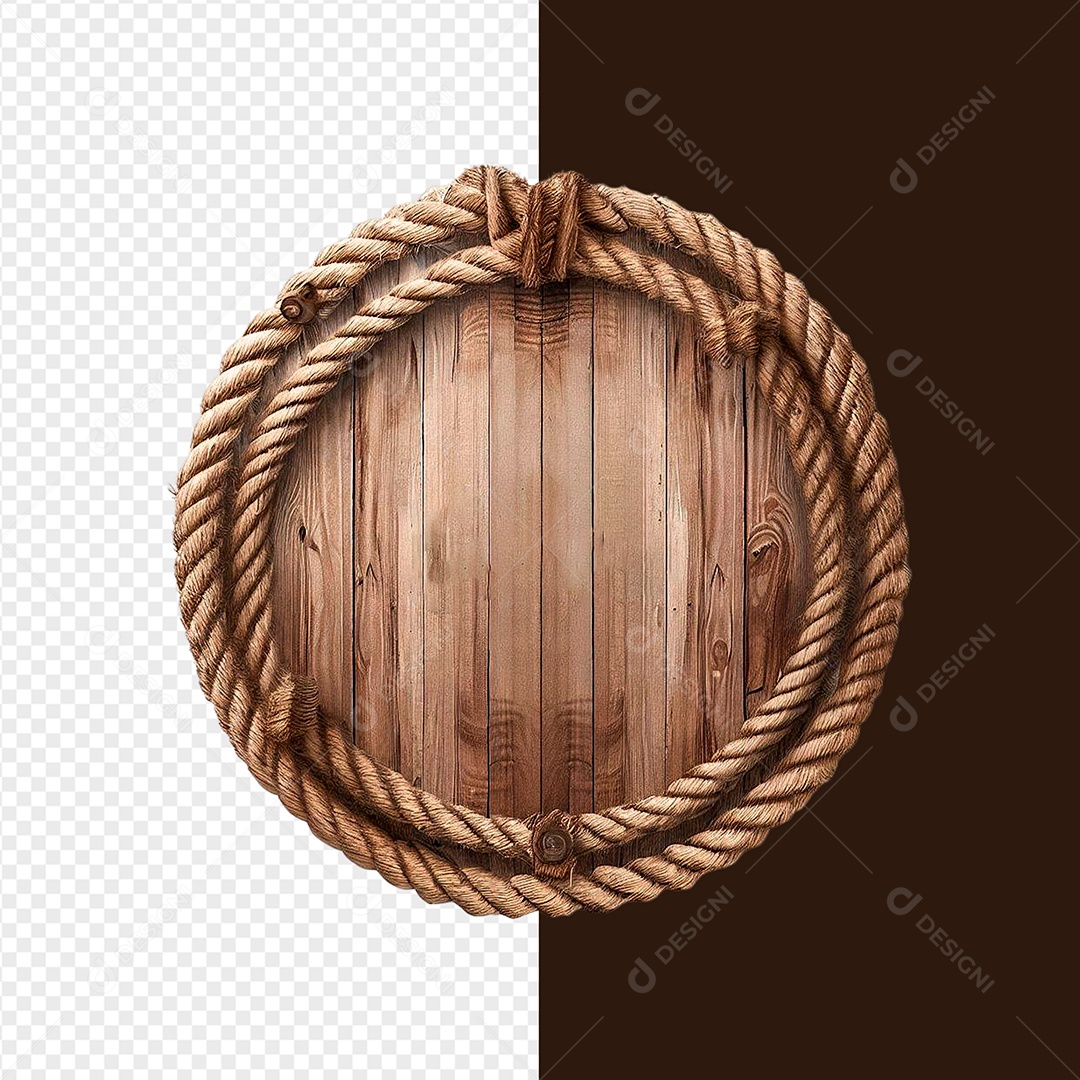 Placa 12 de São João Elemento 3D Para Composição PSD