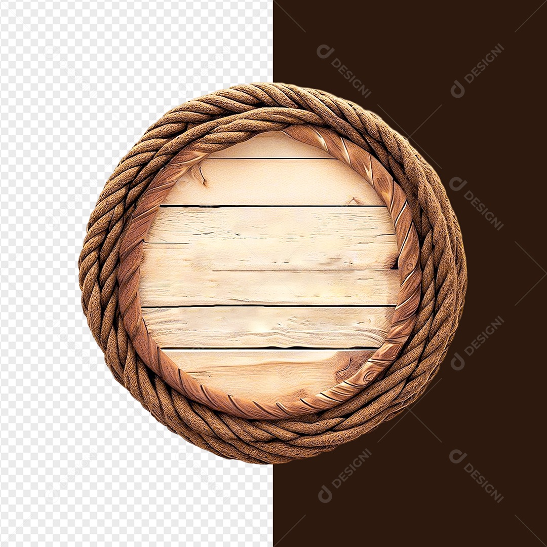 Placa 10 de São João Elemento 3D Para Composição PSD