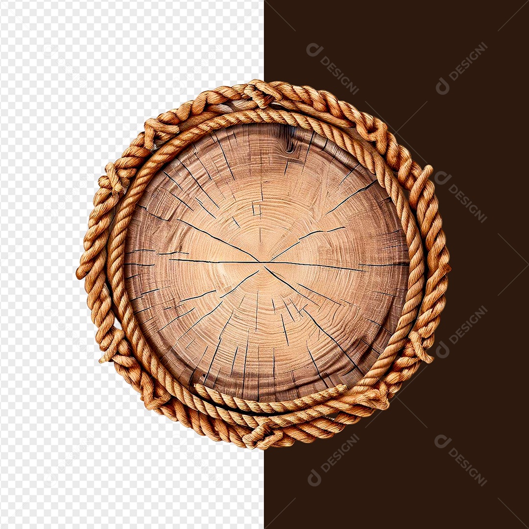 Placa 07 de São João Elemento 3D Para Composição PSD