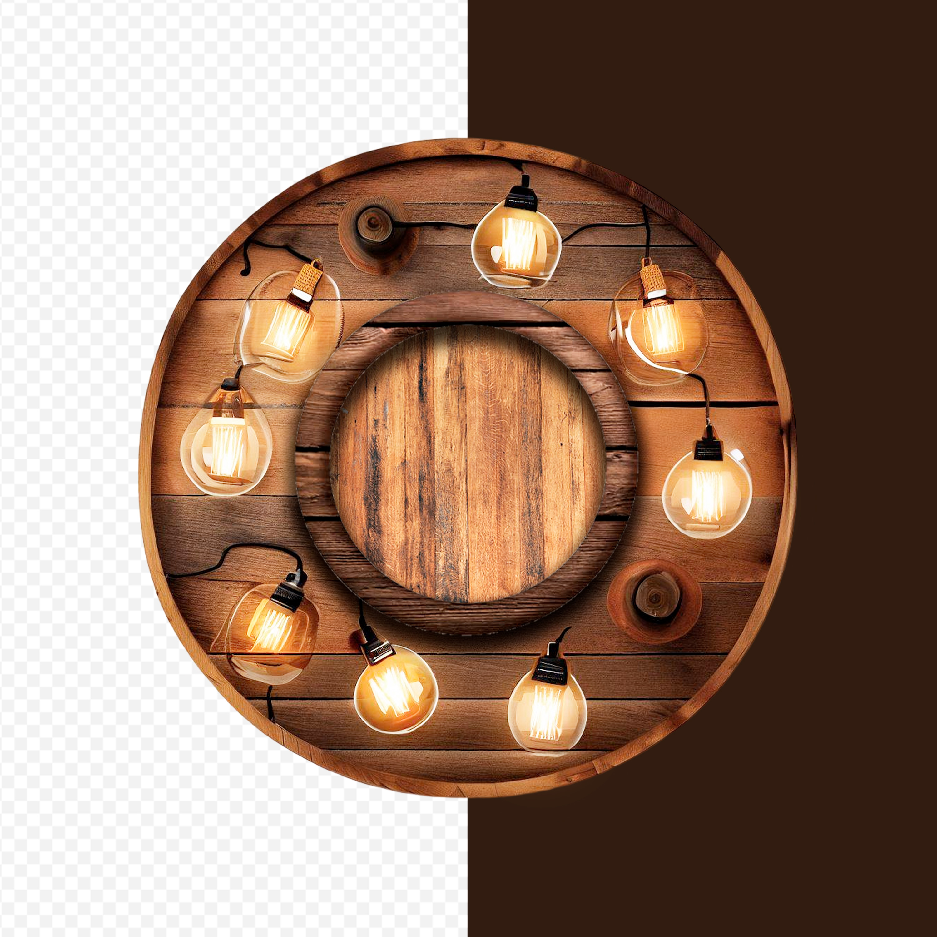 Placa 02 de São João Elemento 3D Para Composição PSD