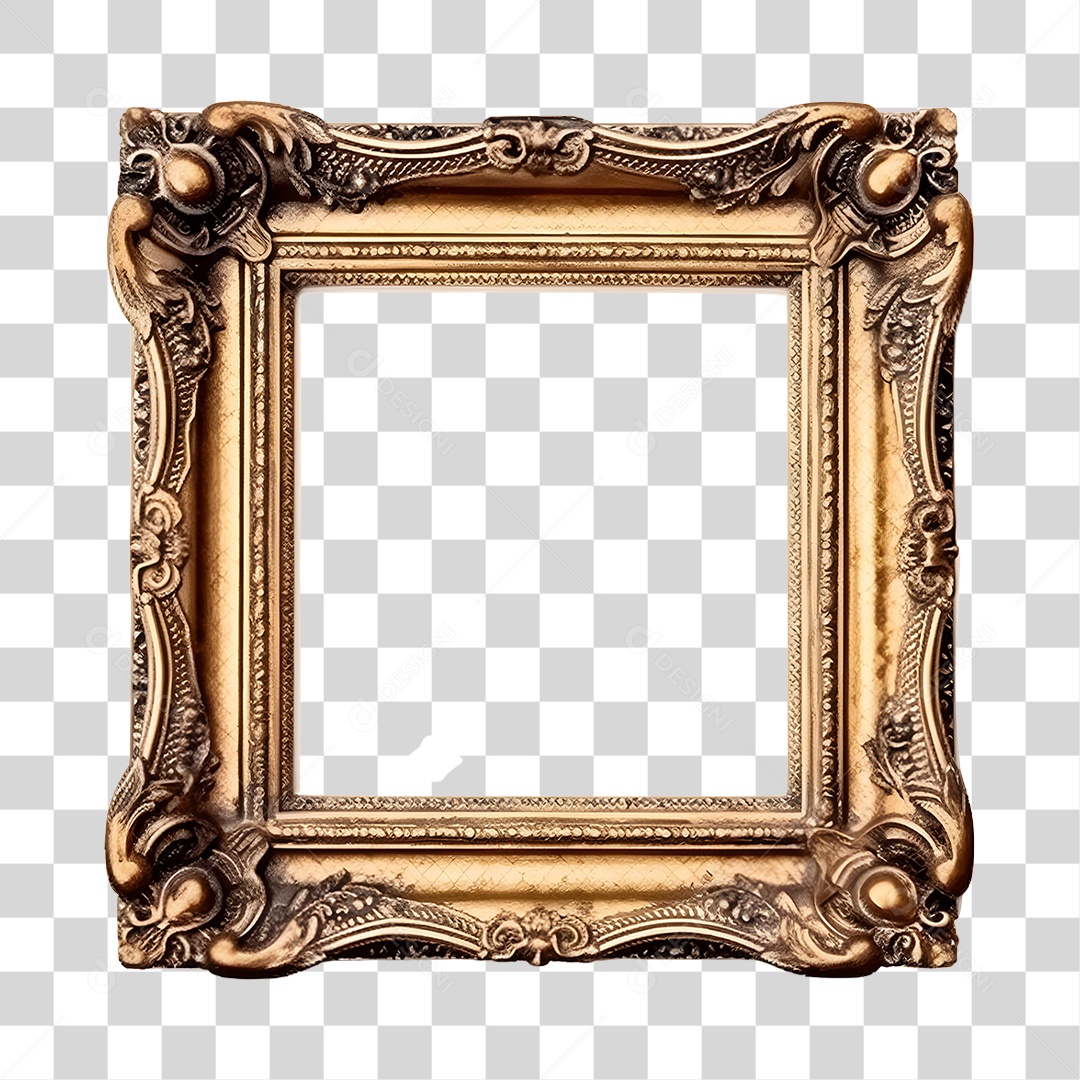 Moldura de quadro PNG Transparente