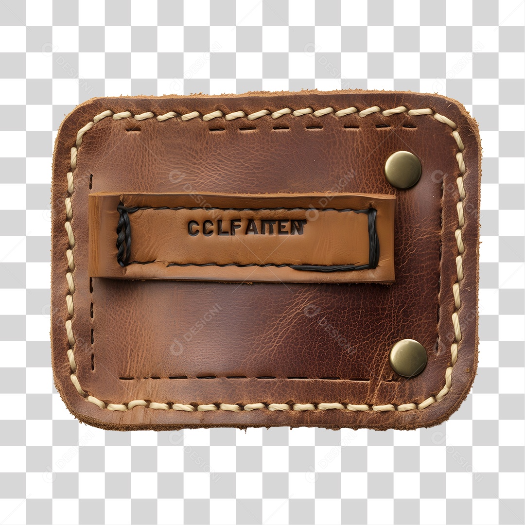 Elemento 3D Carteira De Couro De São João Para Composição PNG Transparente