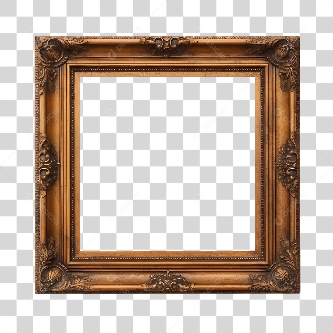 Moldura de quadro PNG Transparente