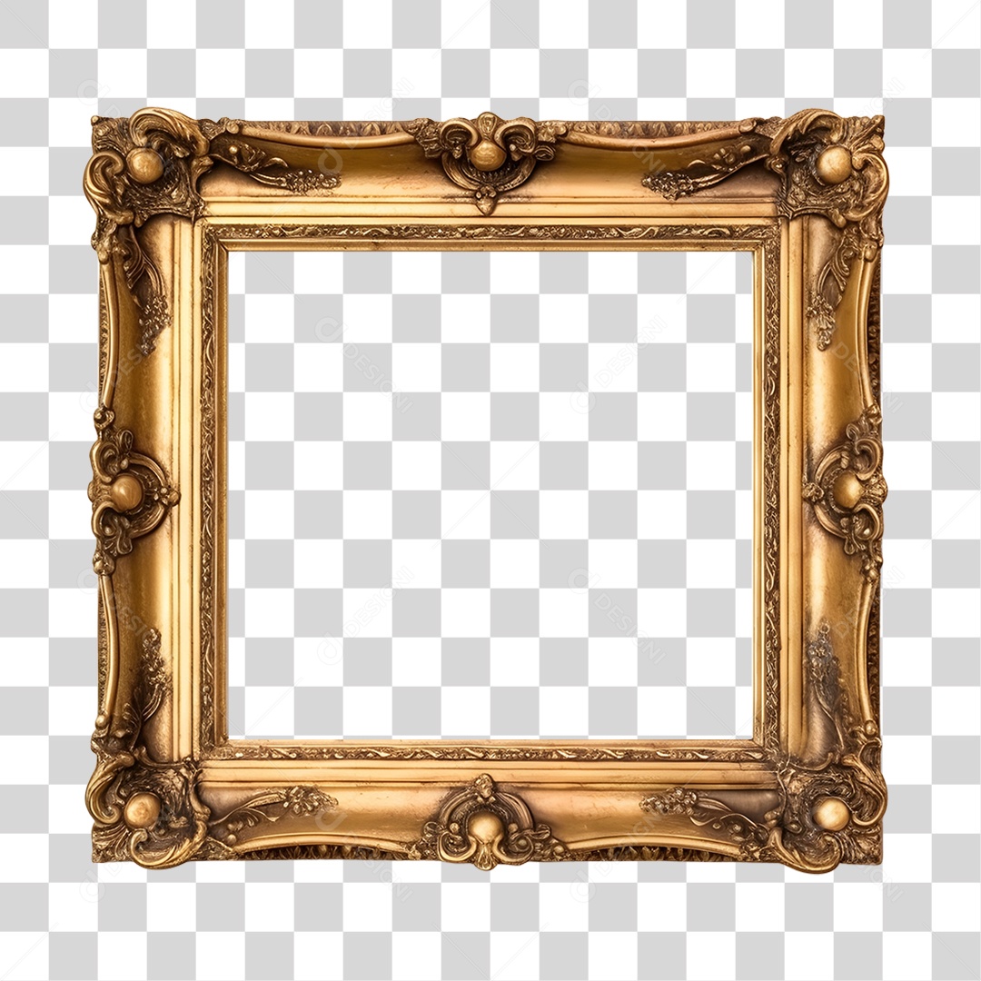 Moldura de quadro PNG Transparente
