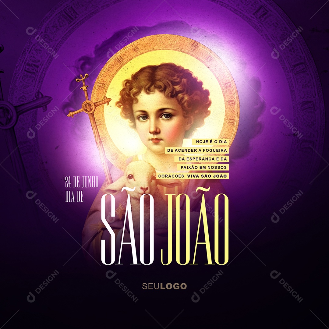 Dia De São João 24 De Junho Social Media PSD Editável