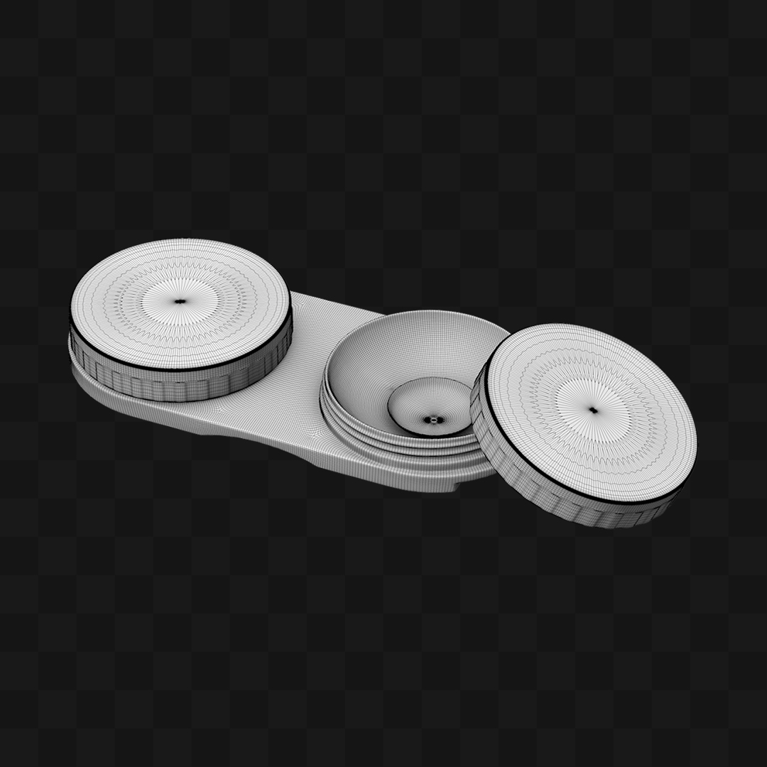 Porta Lentes de Contato - Modelo 3D