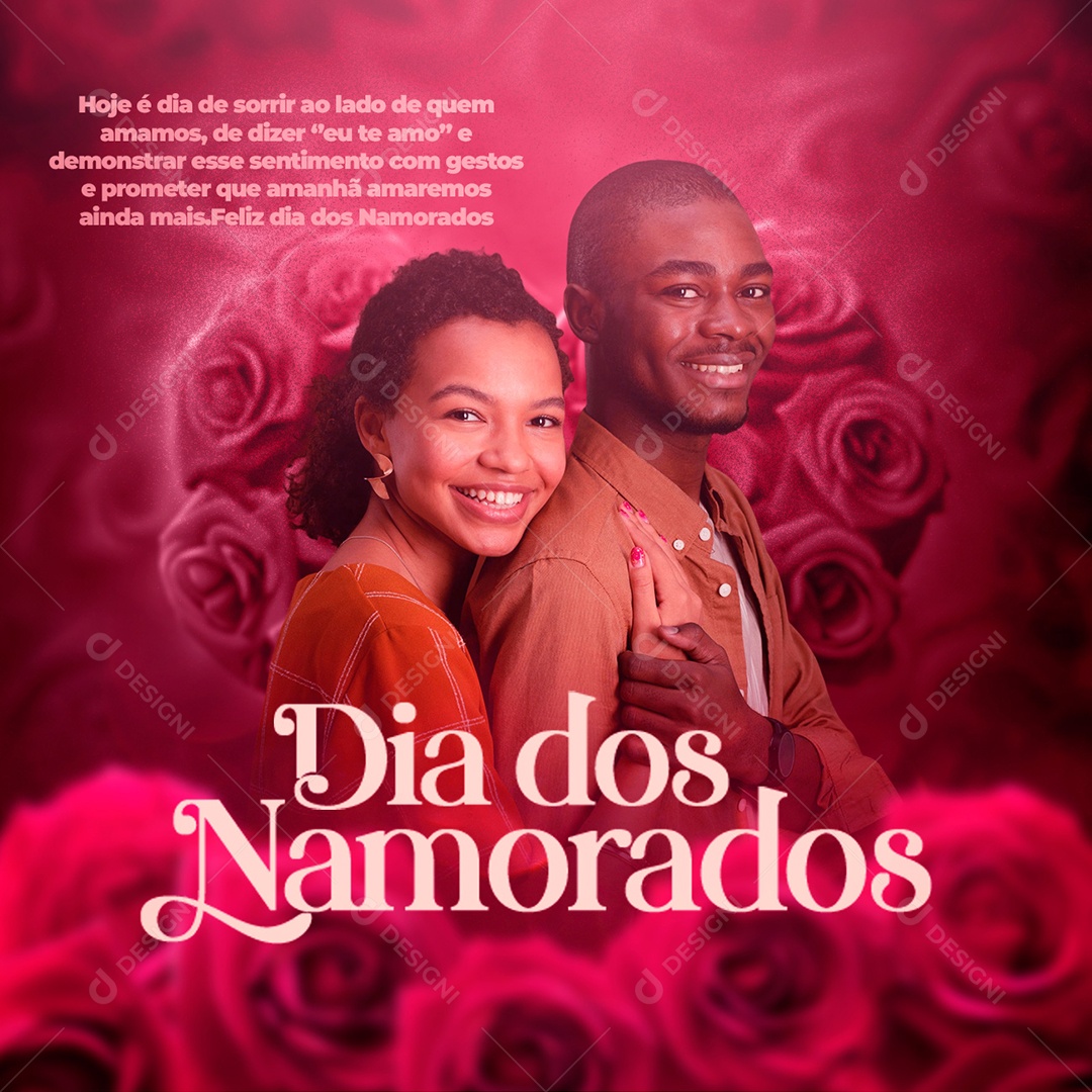 Dia Dos Namorados Amaremos Ainda Mais Social Media PSD Editável