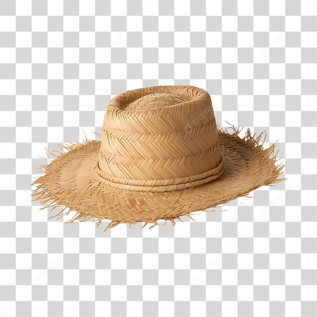 Chapéu De Palha PNG Transparente