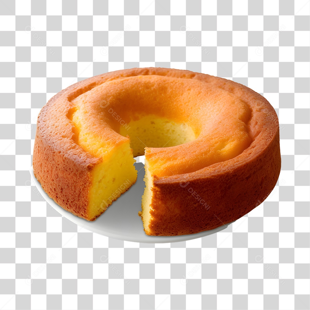 Bolo De Milho PNG Transparente