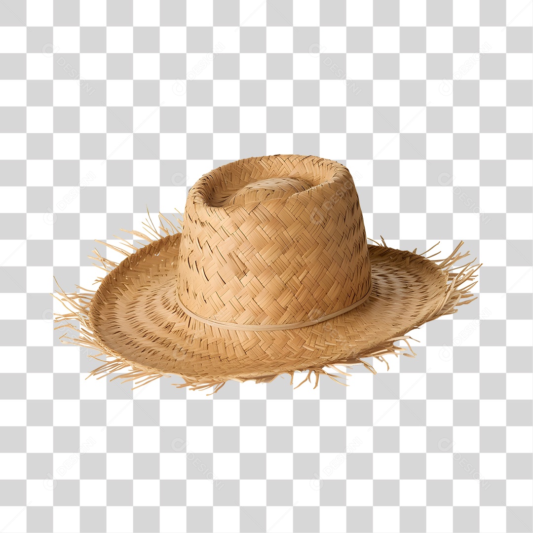Chapéu De Palha De São João PNG Transparente
