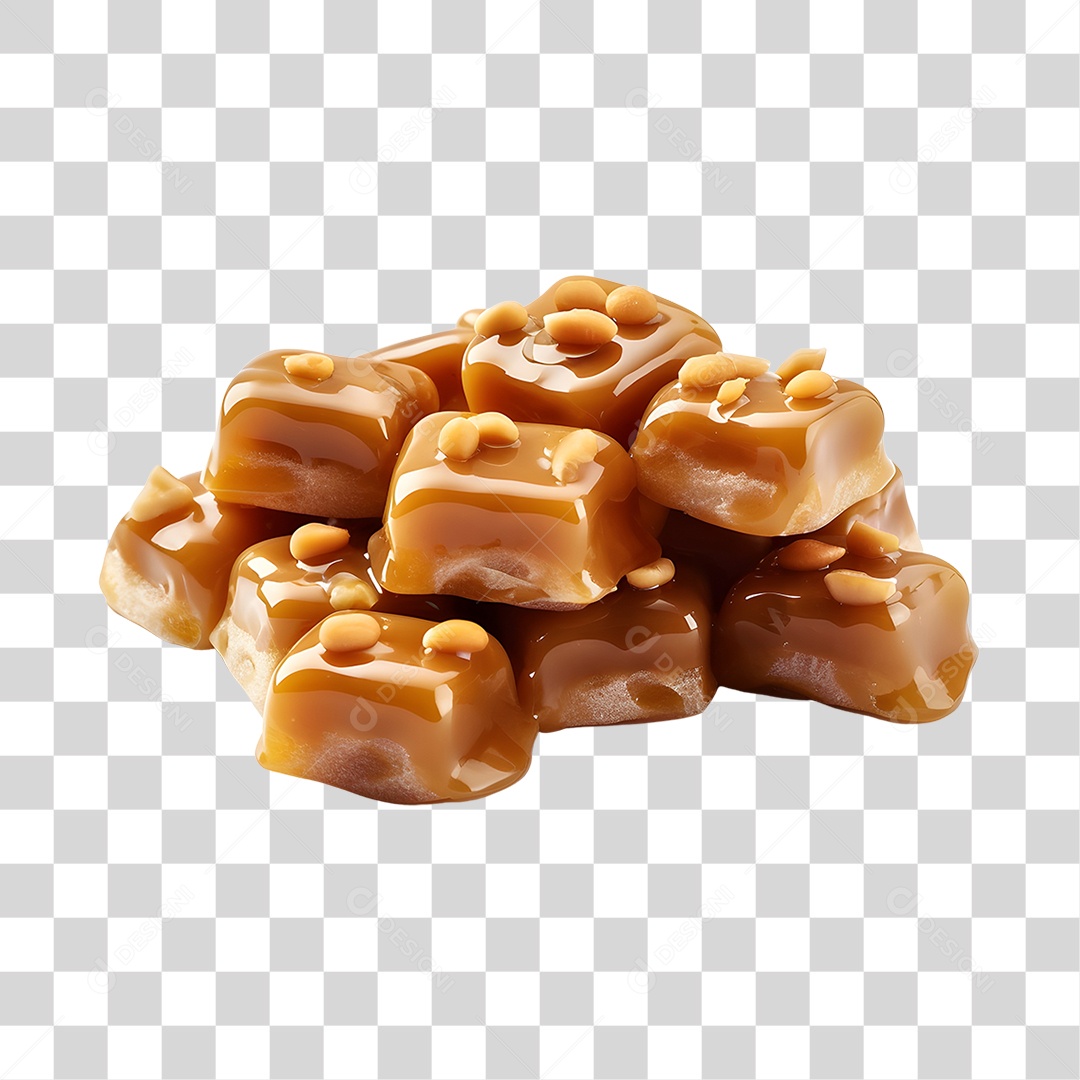 Doce De Leite Com Amendoim PNG Transparente