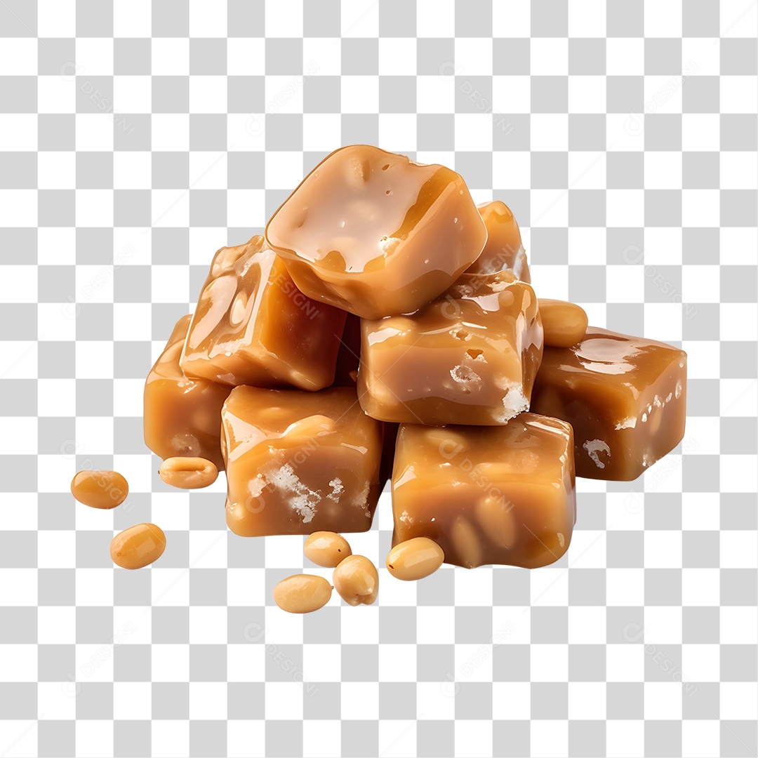 Doce De Leite Com Amendoim PNG Transparente