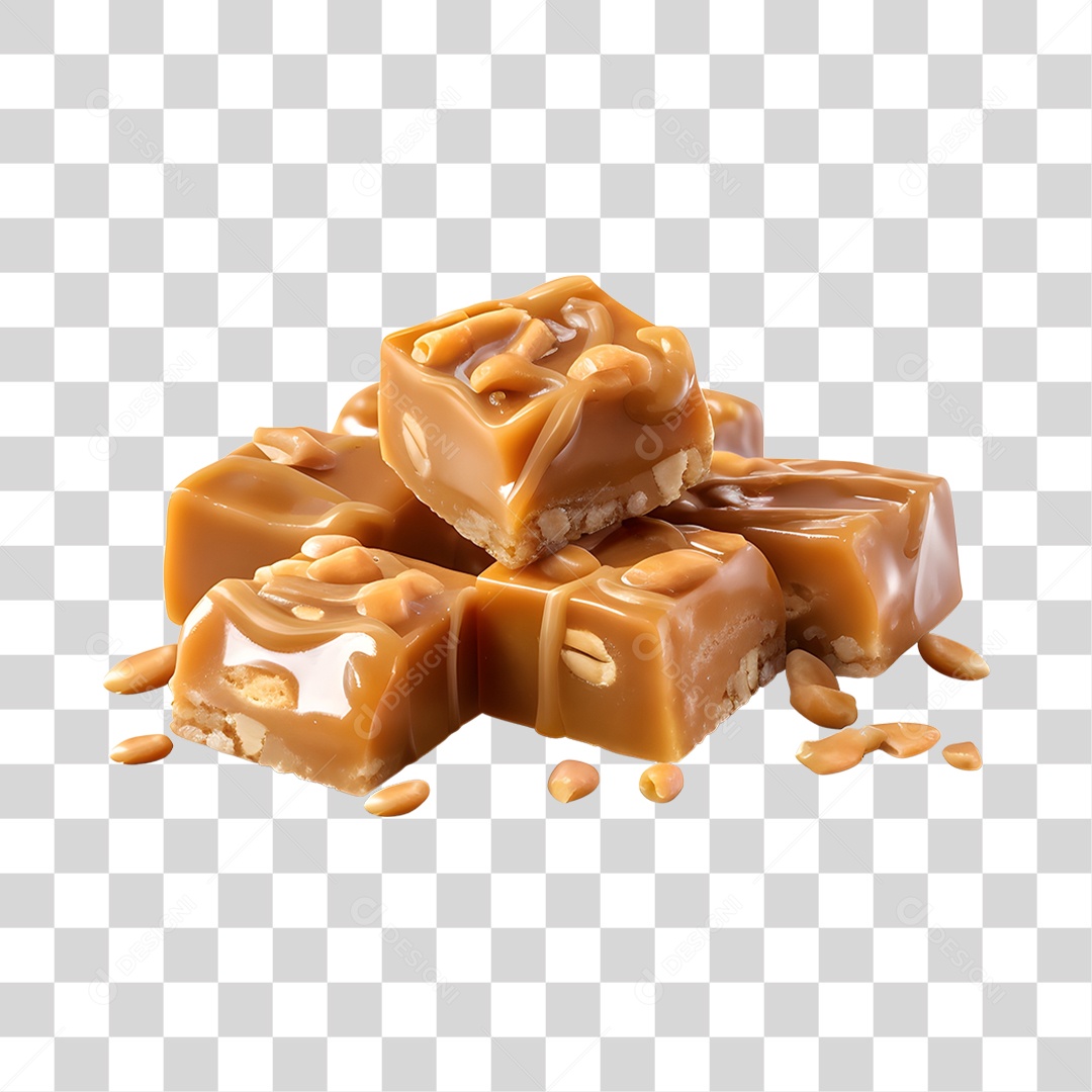 Doce De Leite Com Amendoim PNG Transparente