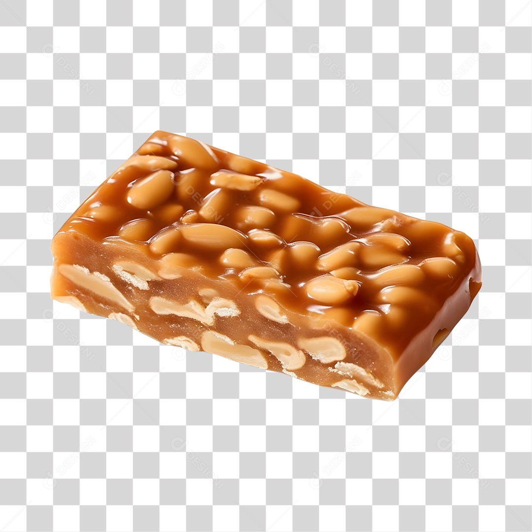 Doce Pé De Moleque PNG Transparente