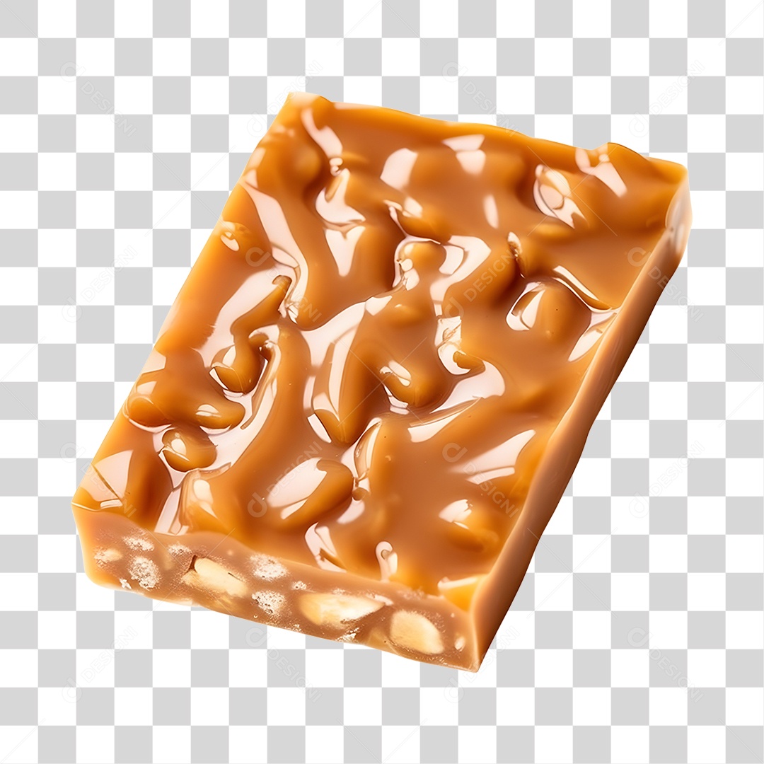 Doce Pé De Moleque PNG Transparente