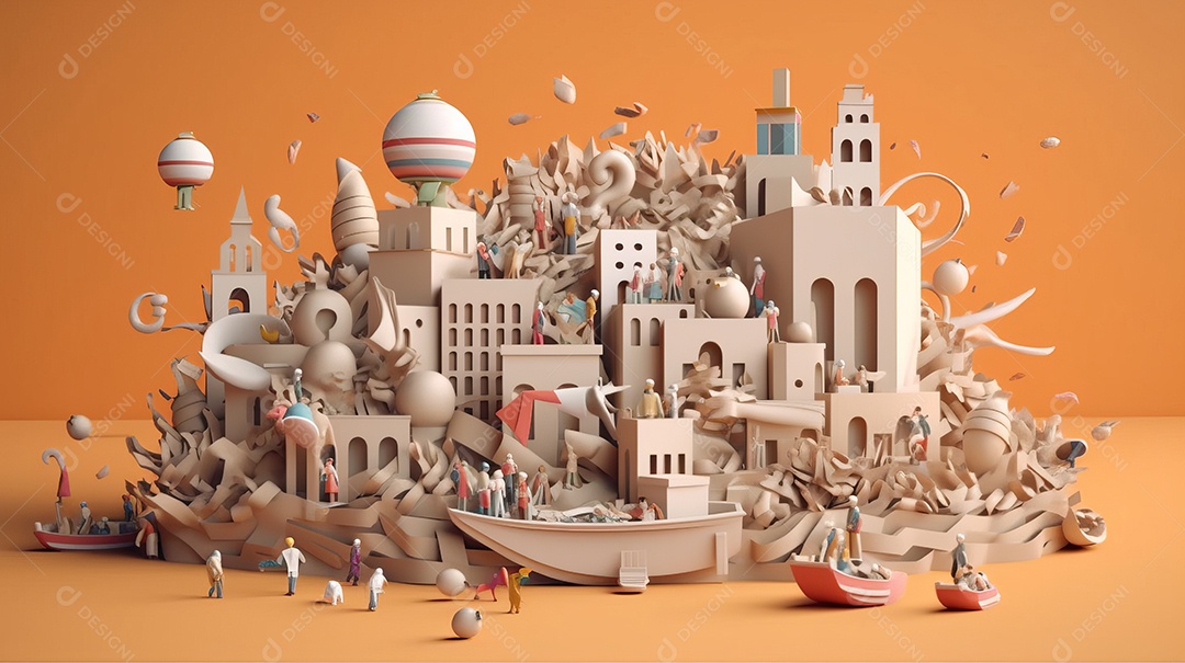 Dia Internacional da Juventude 12 de agosto IA generativa.