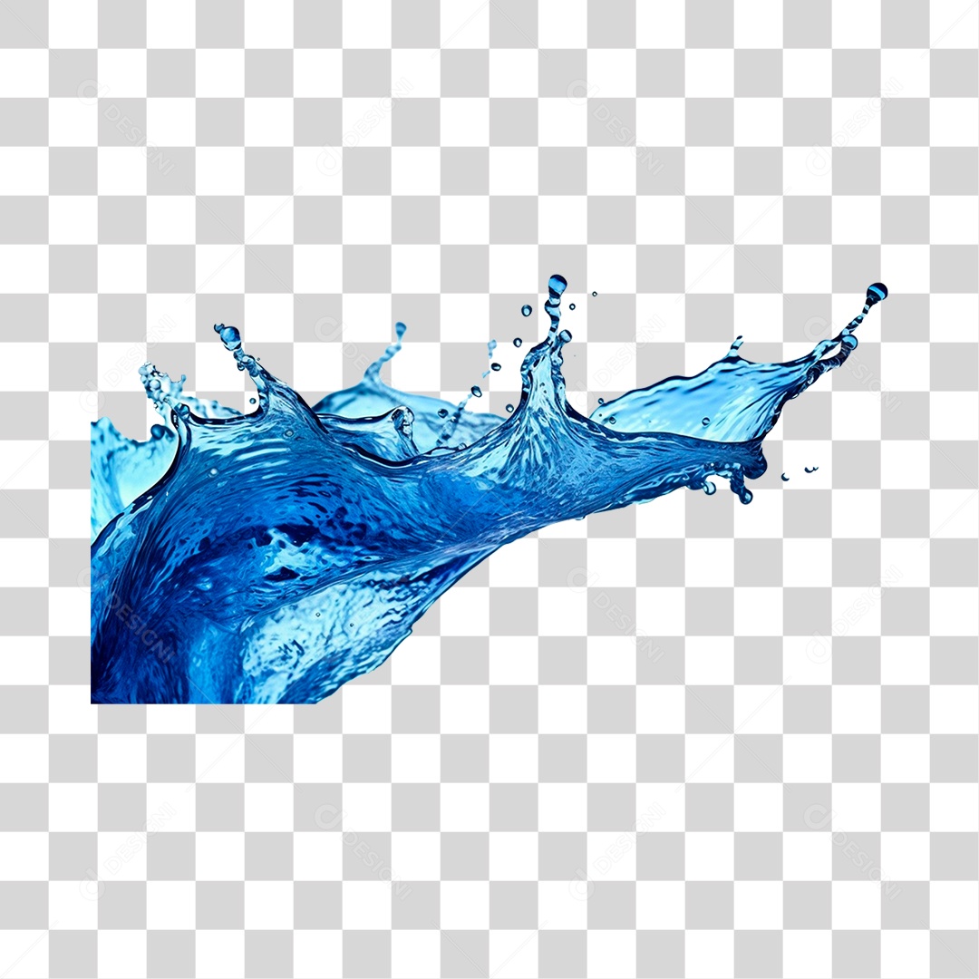 Agua Respingando PNG Transparente
