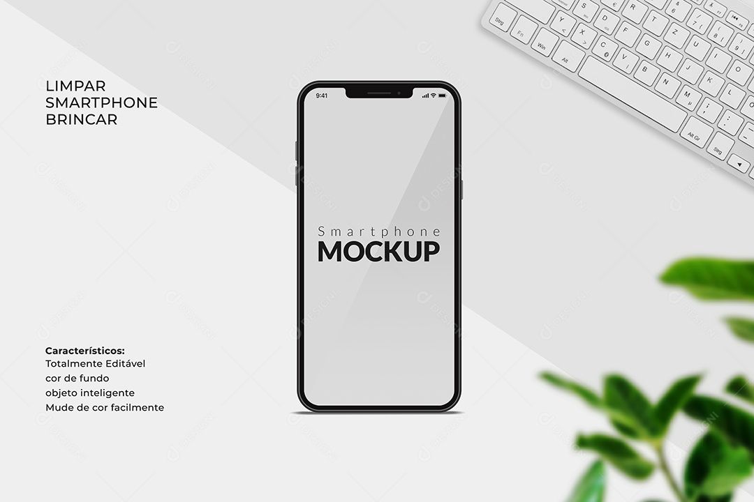 Celular Mockup PSD Editável