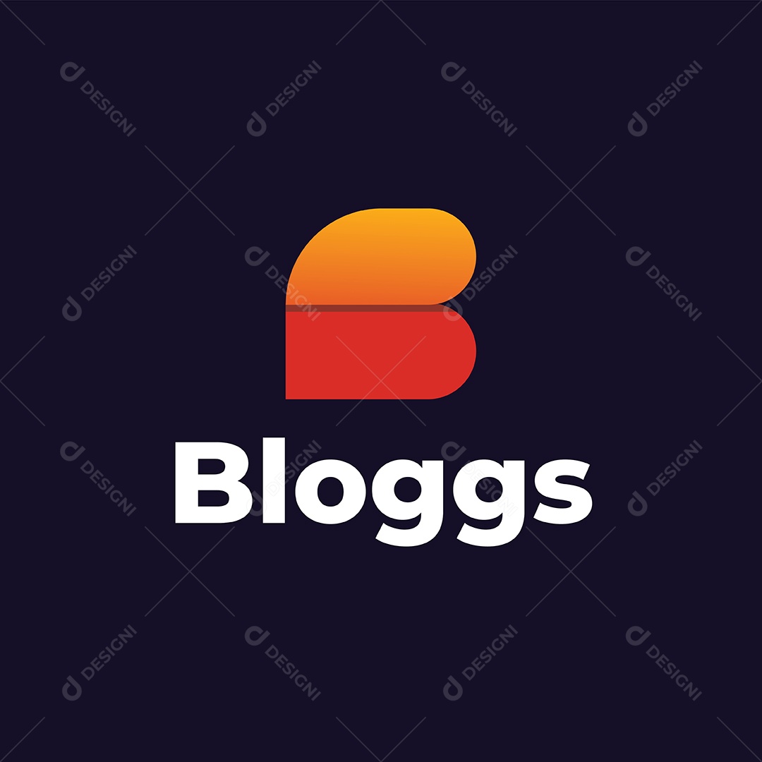 Logo Bloggs EPS Editável