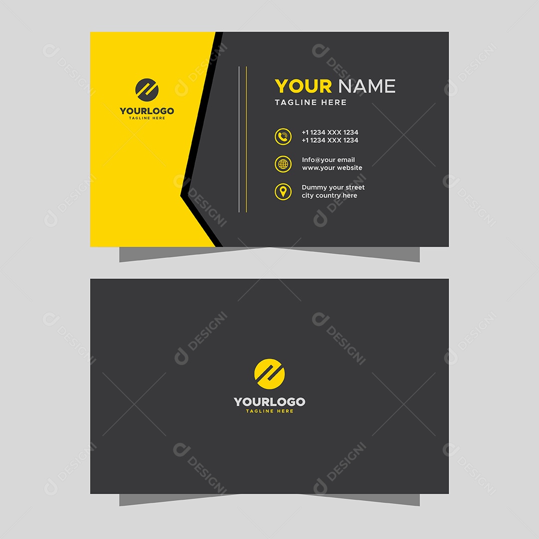 Cartão De Visitas EPS Editável