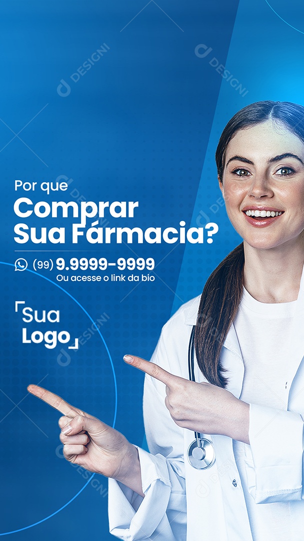 Story Por que Comprar Social Media PSD Editável