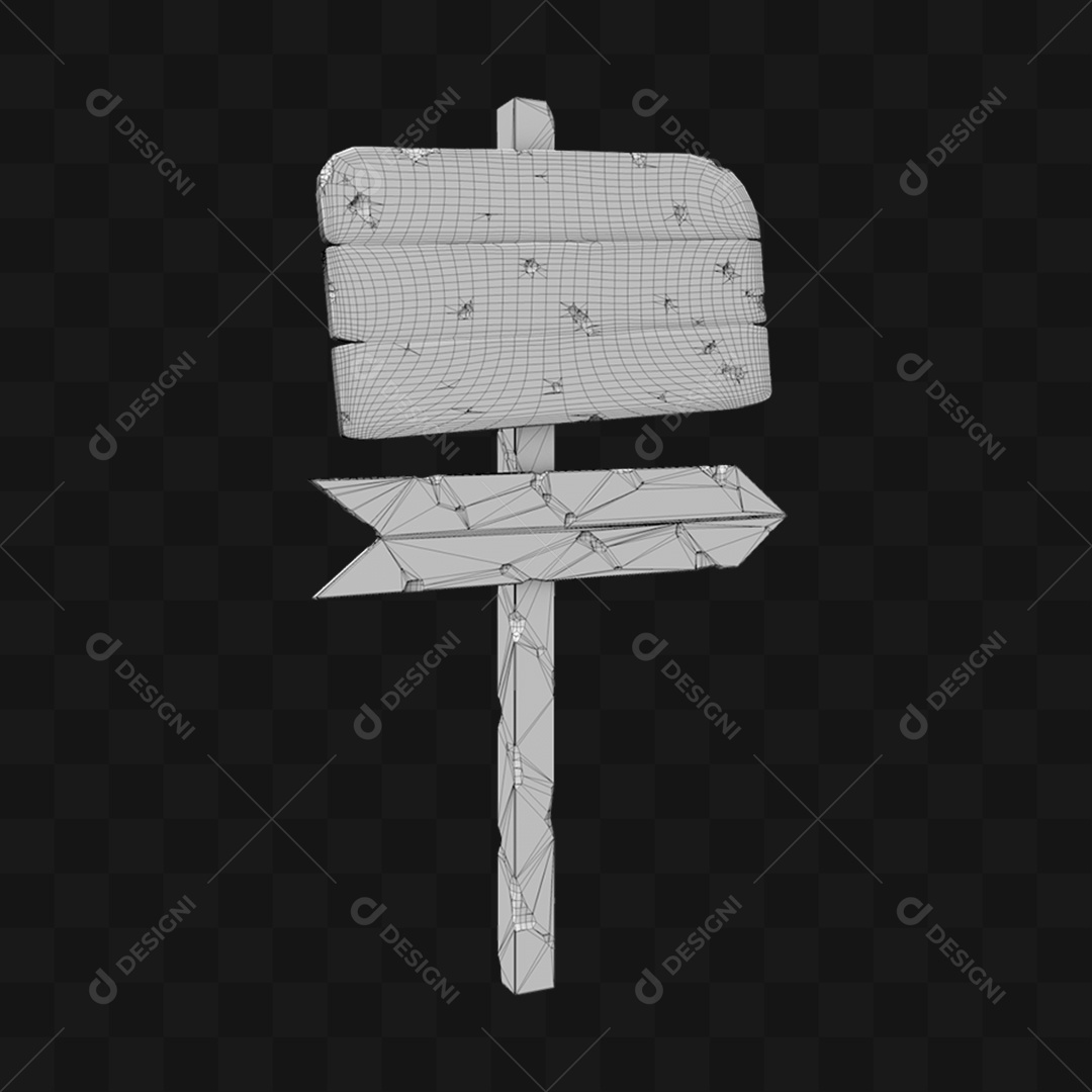 Roda de Carroça e Lâmpadas - Modelo 3D