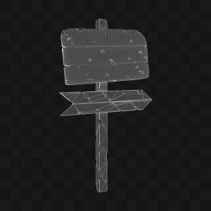 Roda de Carroça e Lâmpadas - Modelo 3D