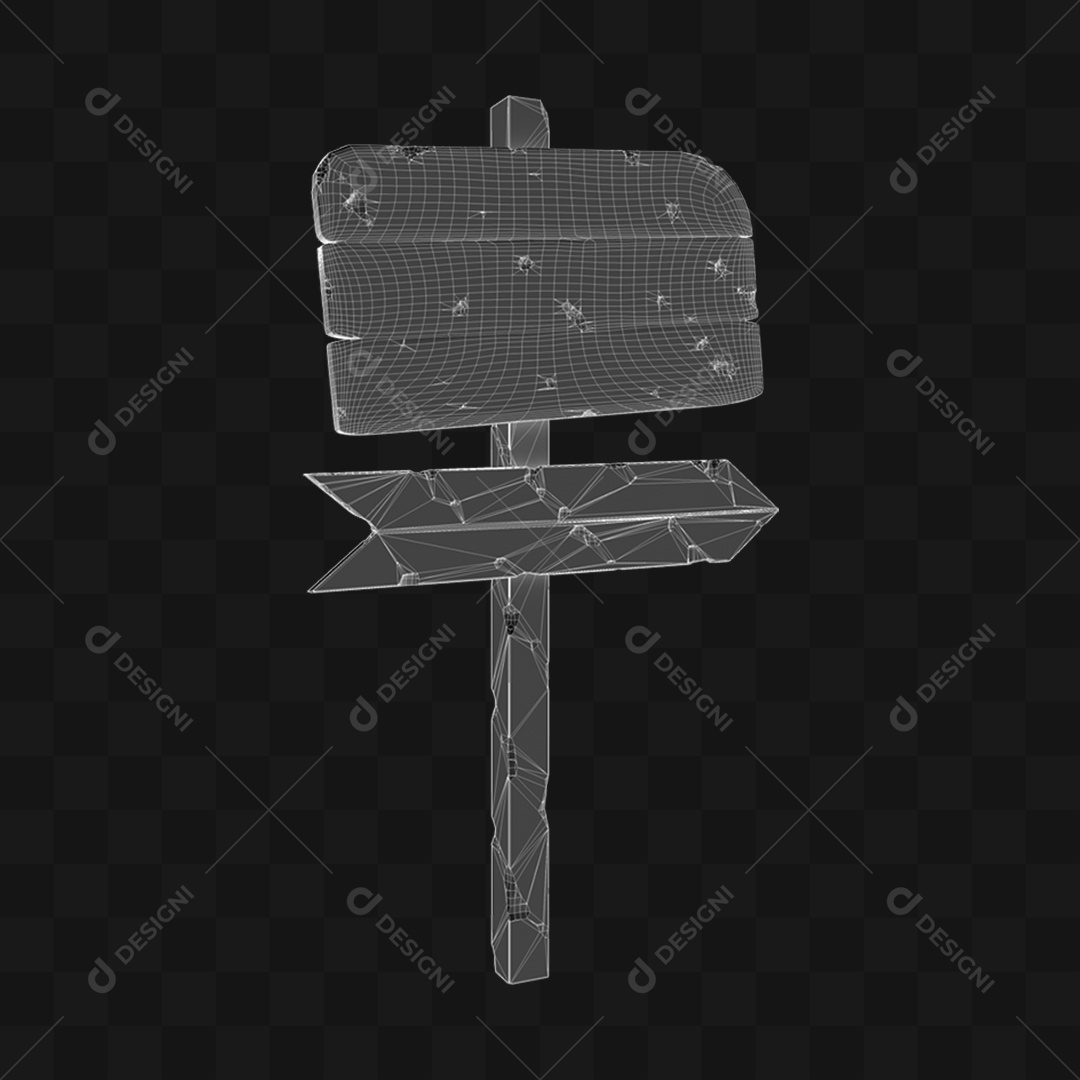 Roda de Carroça e Lâmpadas - Modelo 3D