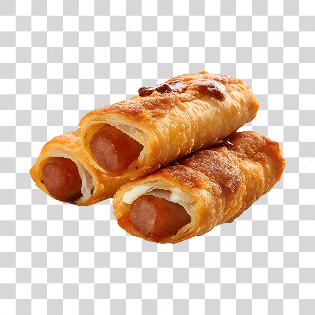 Enroladinhos De Salsicha PNG Transparente