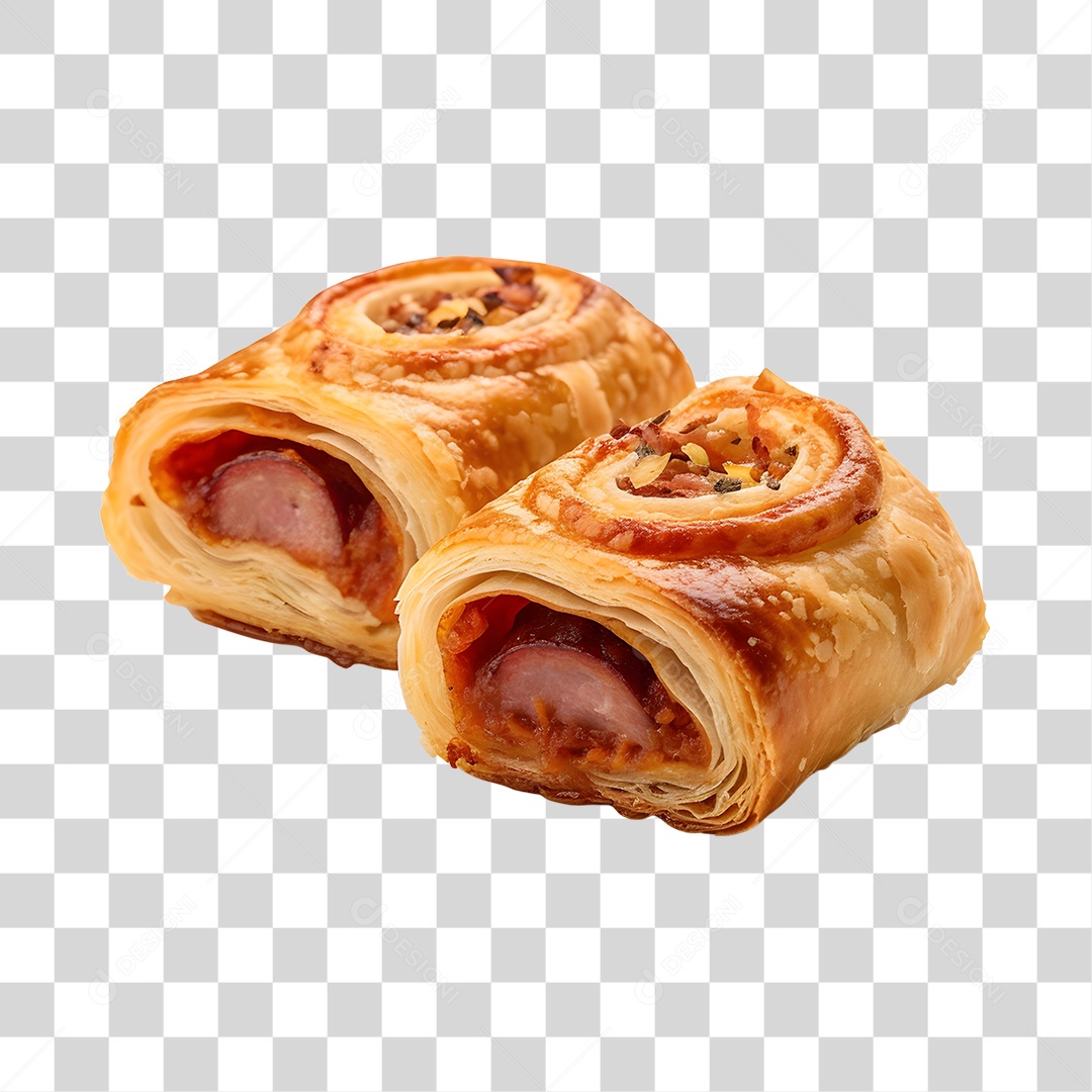 Enroladinhos De Salsicha PNG Transparente