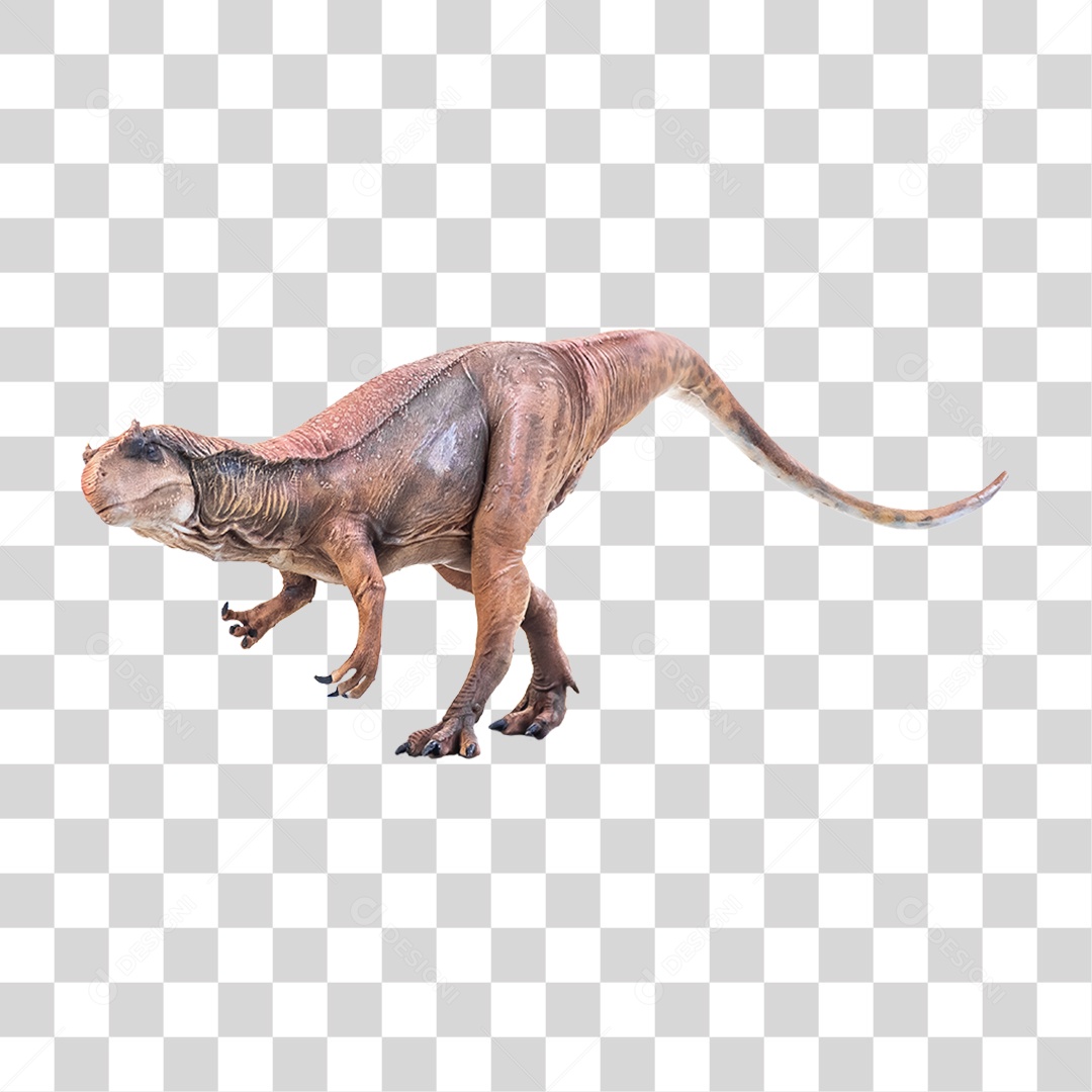 Objeto 3D Dinossauro Pré-histórico Para Composição PNG Transparente